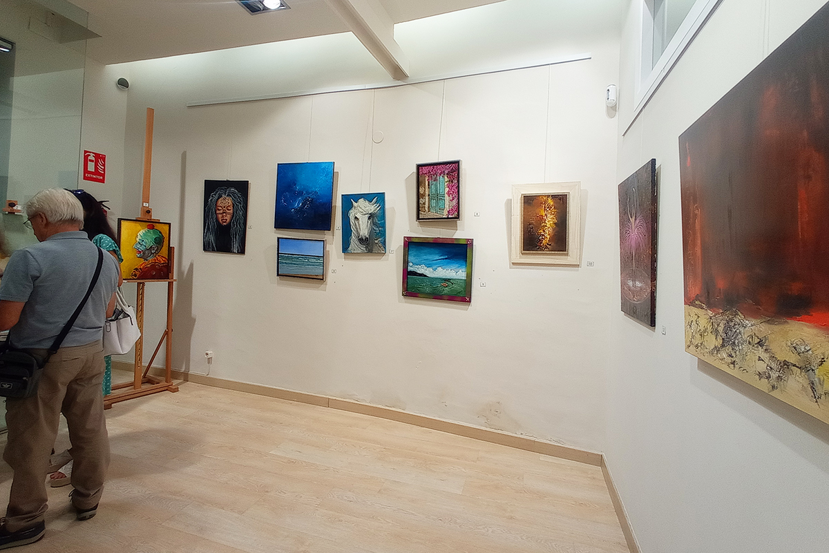 Exposición en galería Phtalo Azul